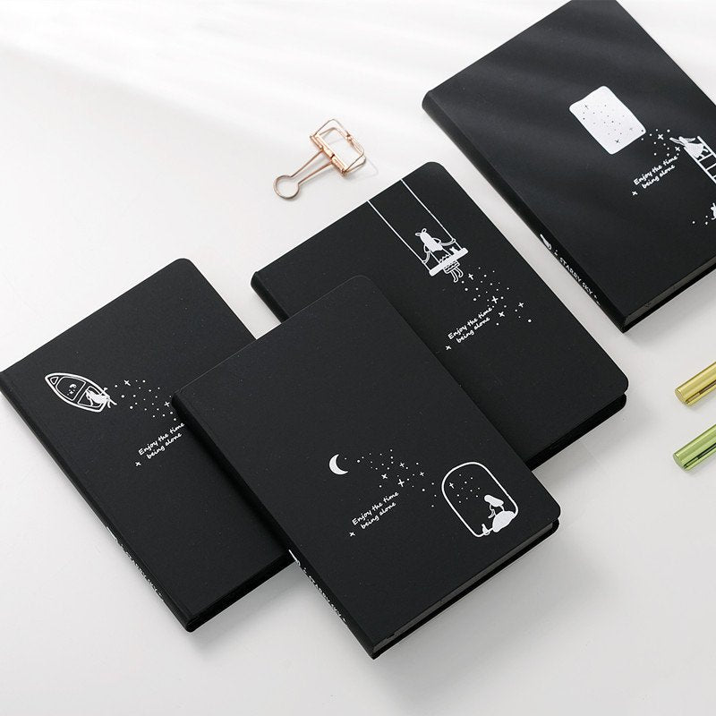 Black Paper craft Notebook / diary