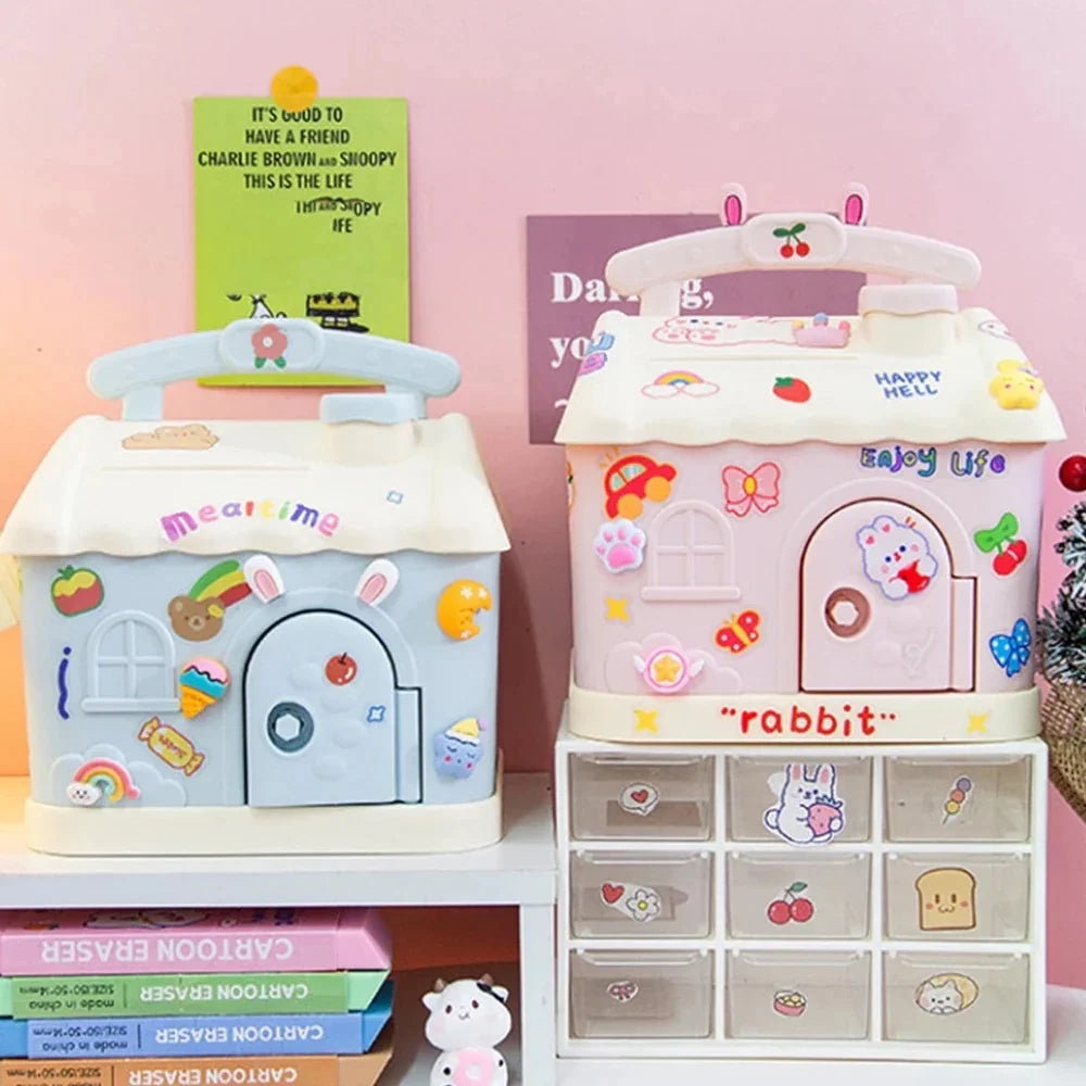 Cute House Piggy Bank