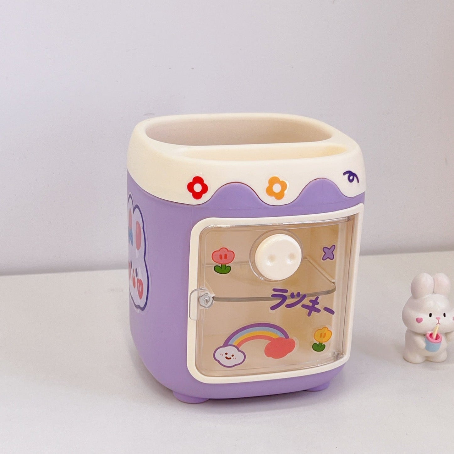 Pastel Wavy Desk Organiser