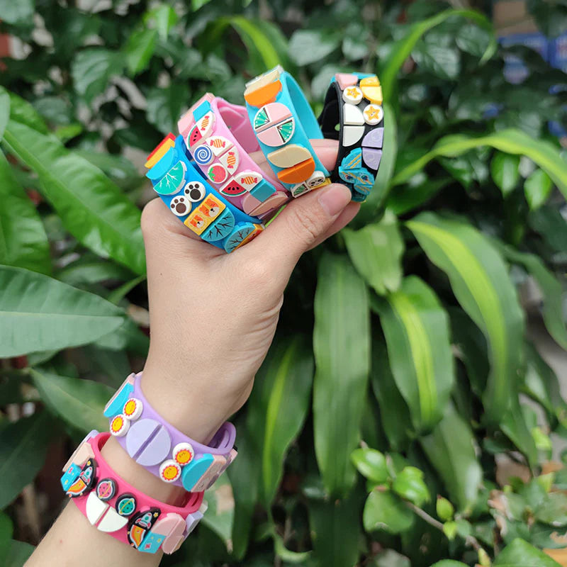 Diy Dots Lego Silicon Wrist Band