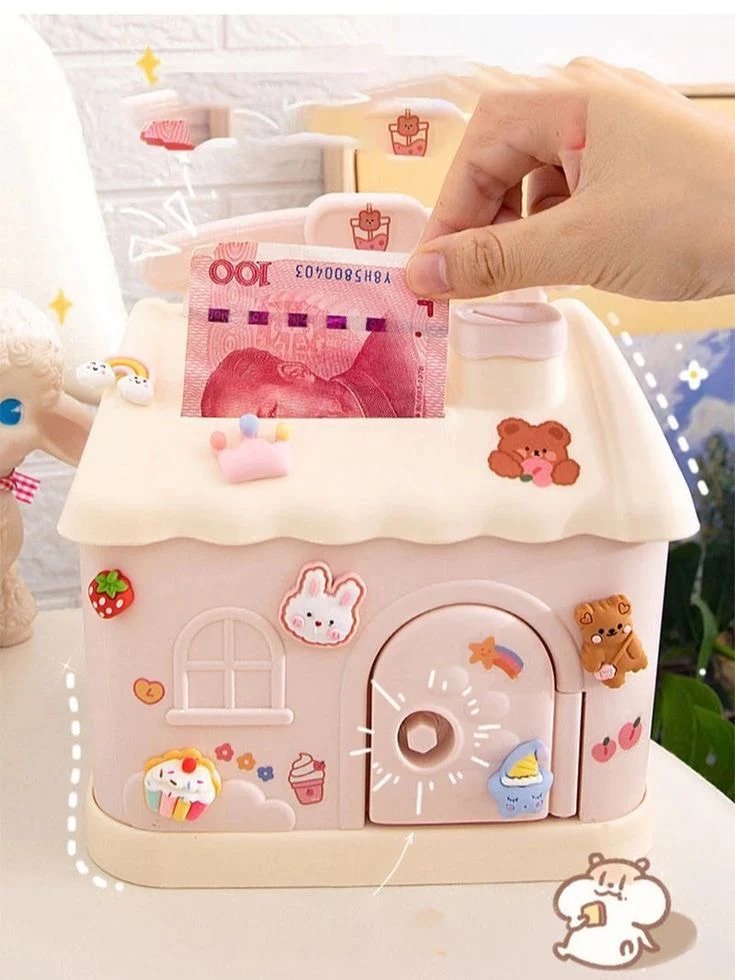 Cute House Piggy Bank