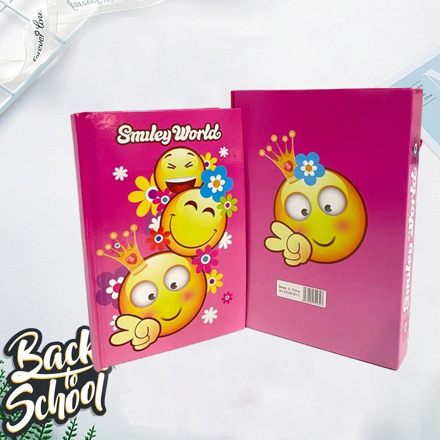 Cartoon Theme Lock Diary