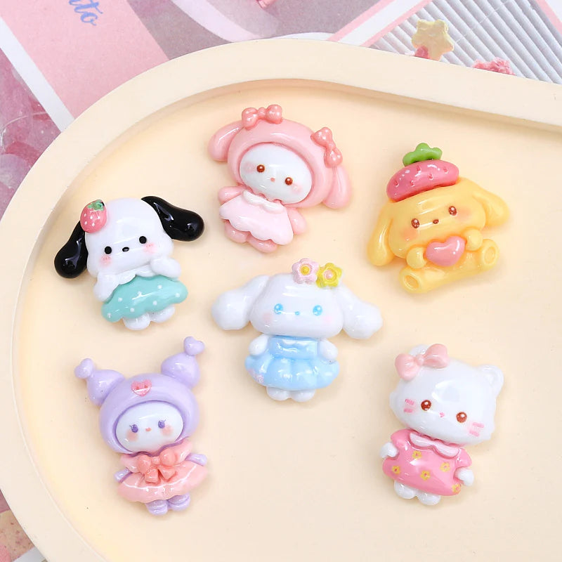 Kawaii 3D Resin Charm