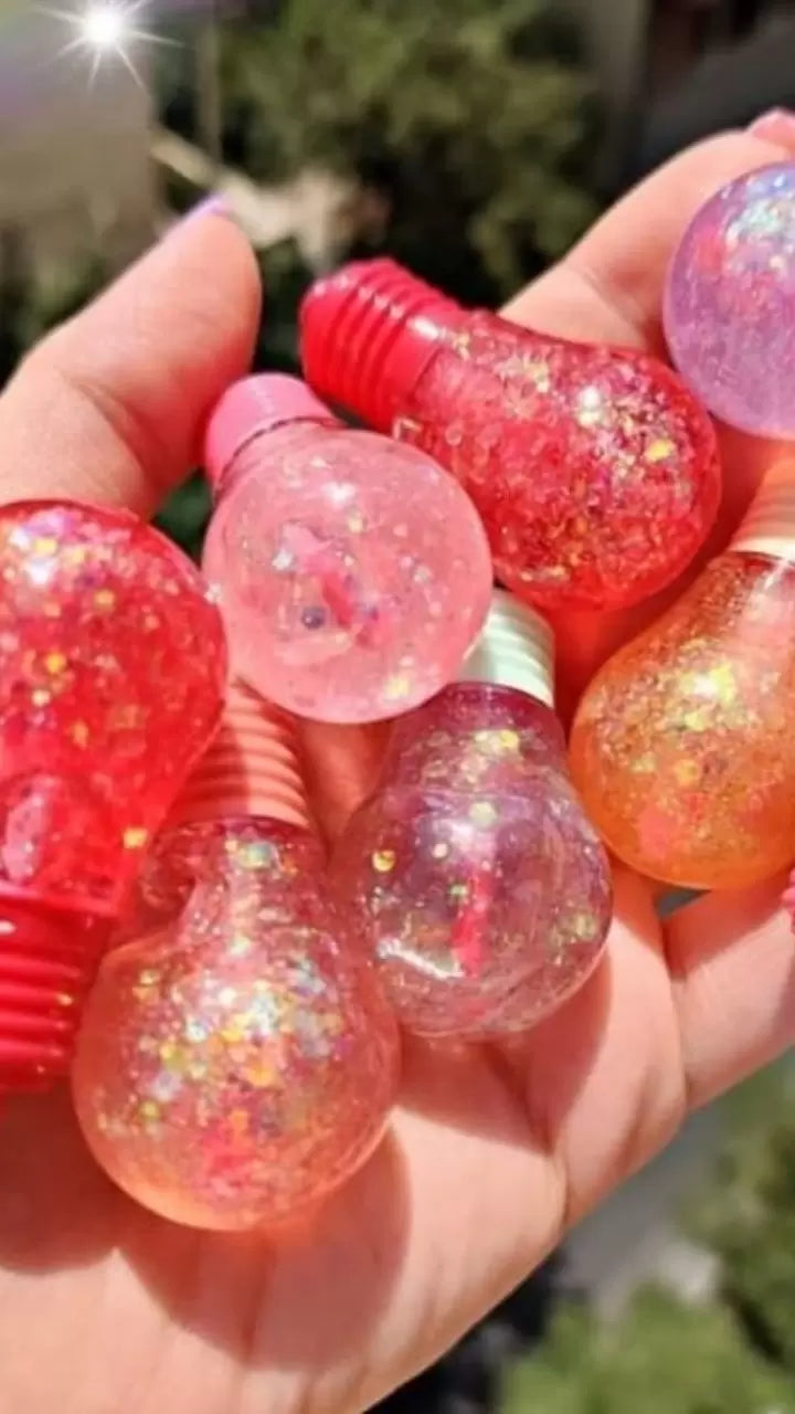 Shinny Light Bulb Lip Balm And Gloss