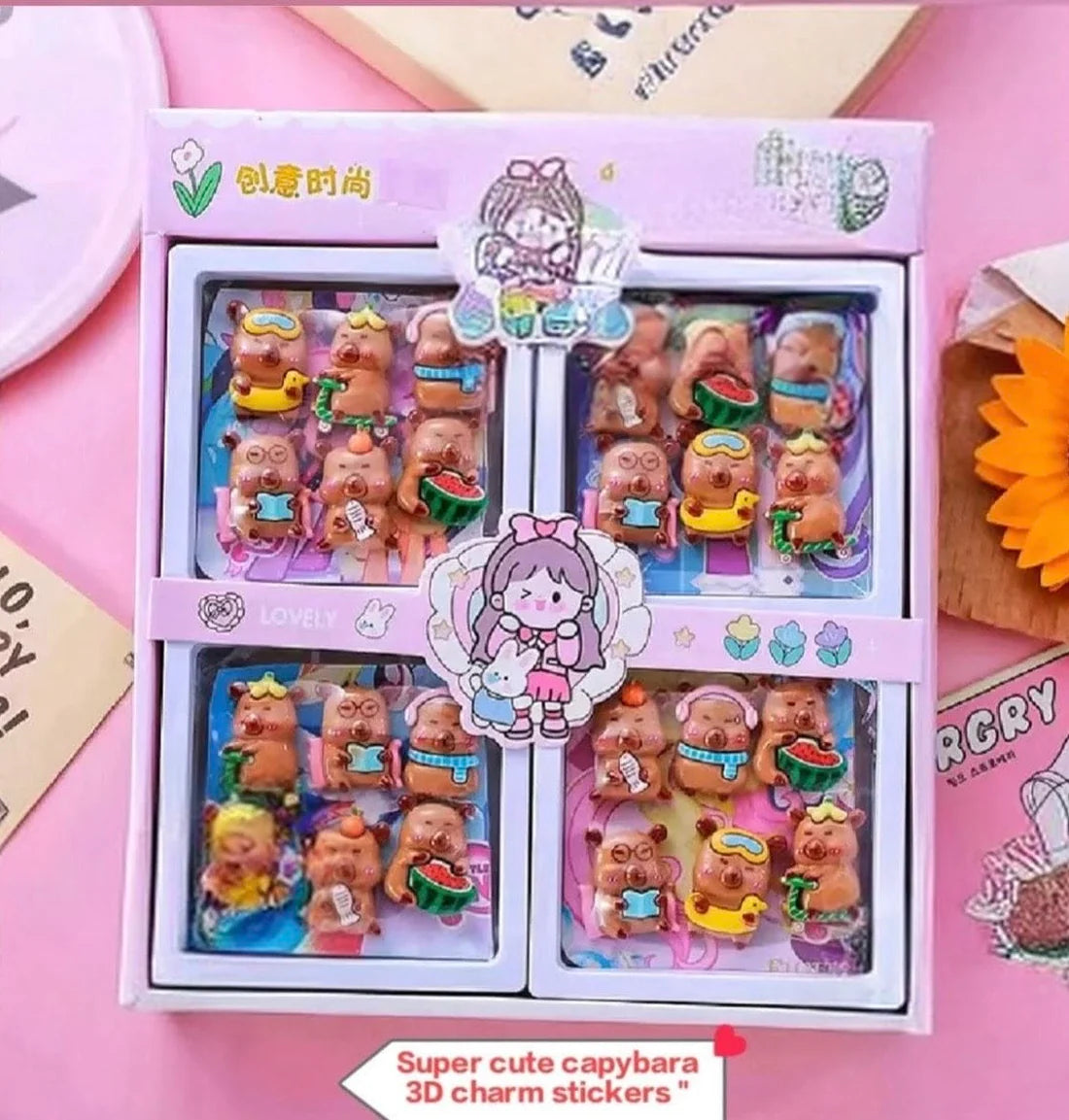 Kawaii 3D Resin Charm