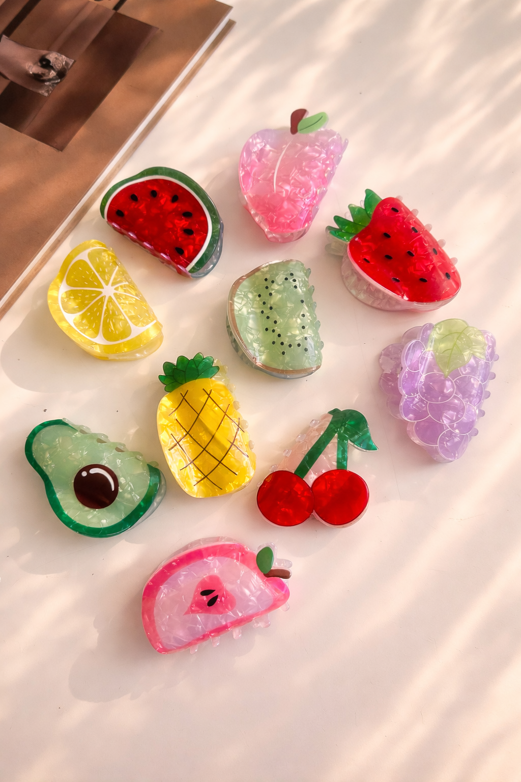 JUMBO Fruit Hair Claw Clip (Big size)