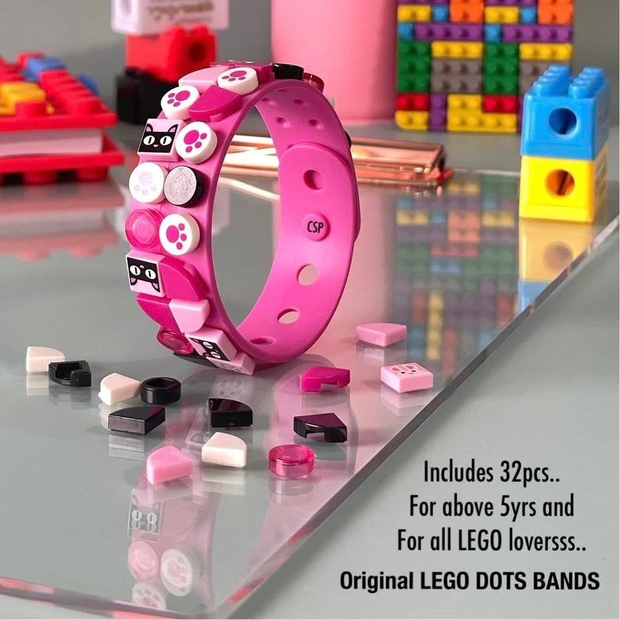 Diy Dots Lego Silicon Wrist Band