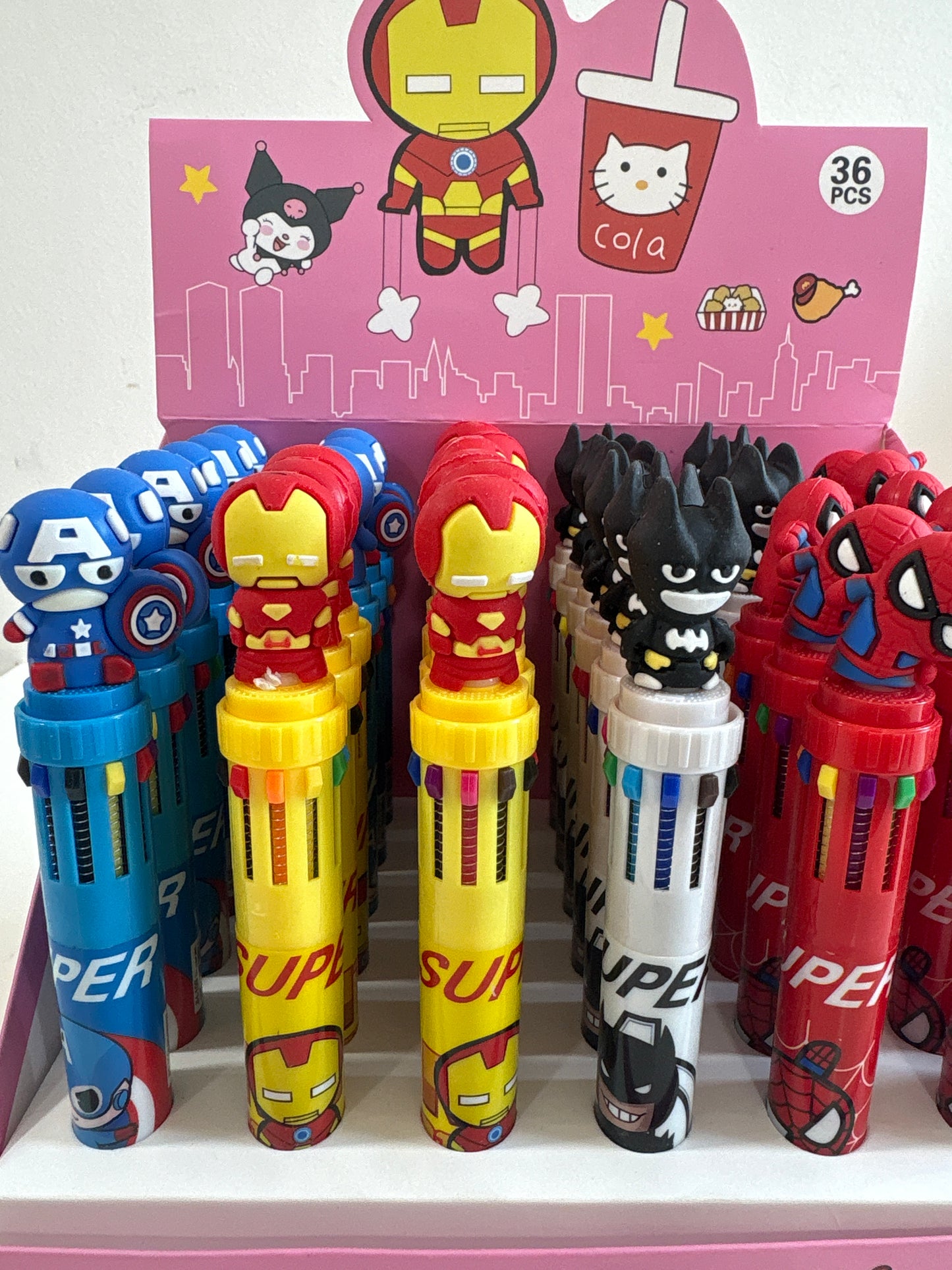 10 in 1 Avengers Pen