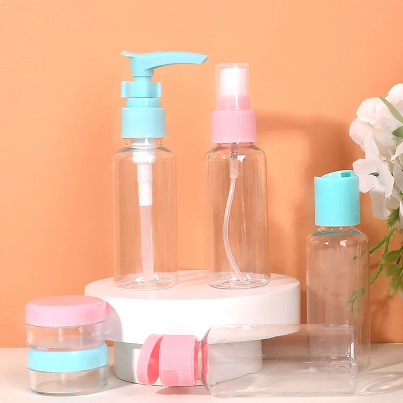 Kawaii Travel Mini Bottle Set - 6 Pcs