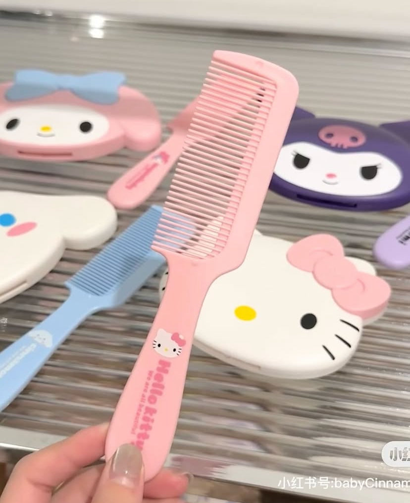 Sanrio Mirrow with Comb