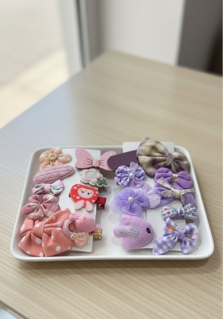 Pintresty kids korean hair hair clip set