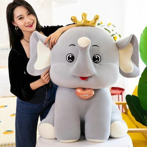 jumbo elephant plushy soft toy