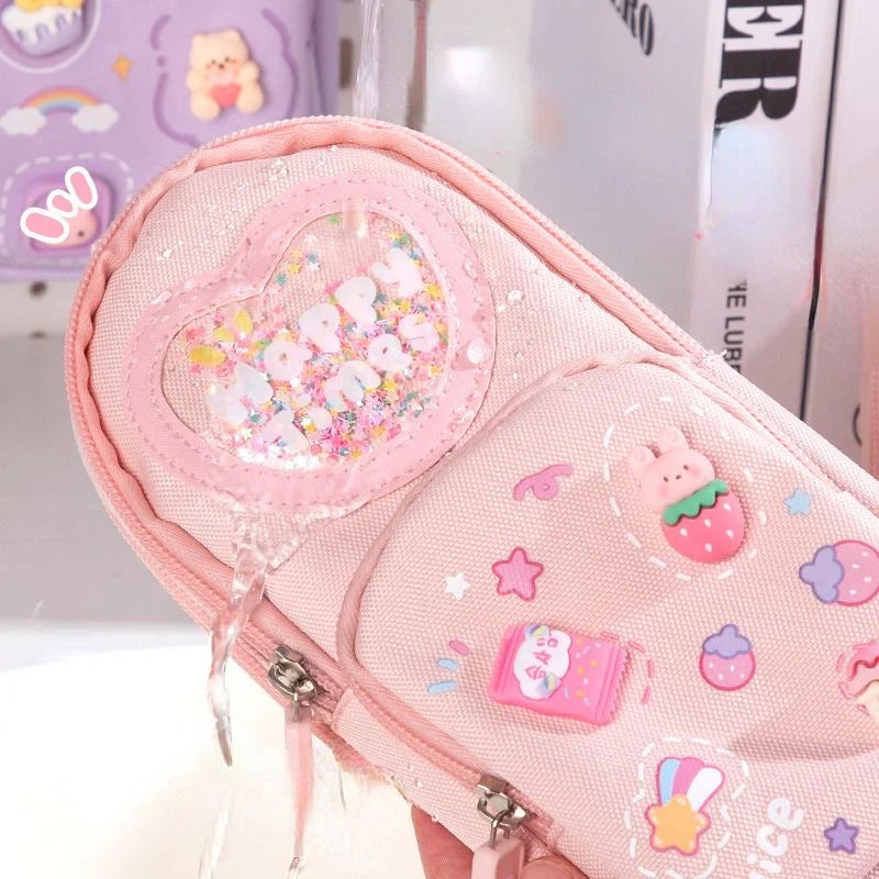 Korean Bag Shaped Pencil Pouch