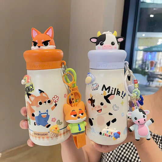 Chichu tom viral animal sipper bottle - 500 ml