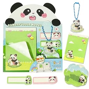 Panda Puddle Sticky Notes