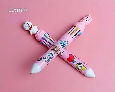 Mascot Bts B21 10 In 1 Pen
