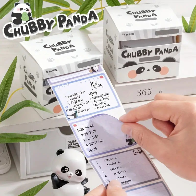 Chubby Panda Sticky Note