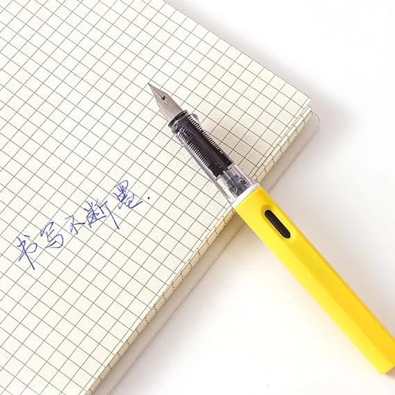 Refillable Kawaii Duck Fountain Ink Pen