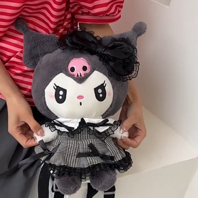 Black frock kuromii soft toy
