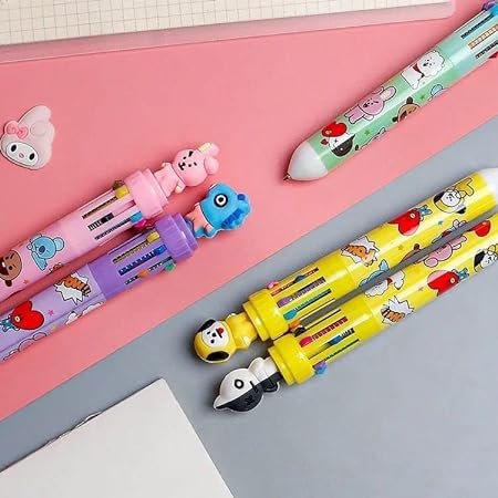 Mascot Bts B21 10 In 1 Pen