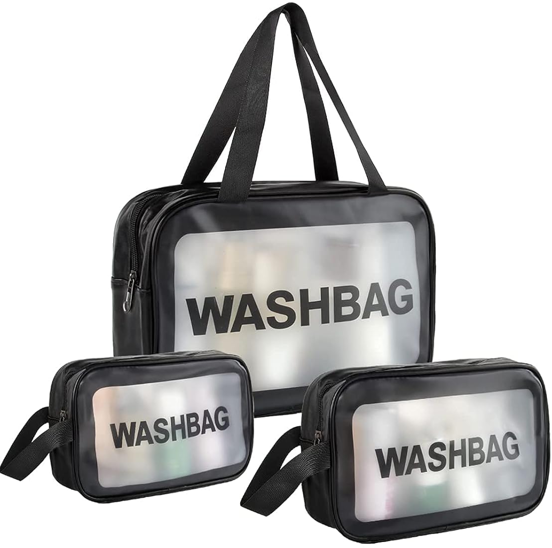 Travel Wash Bag - Set of 3