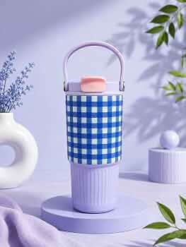 Pintresty flower tumbler - stainless steel 750 ml