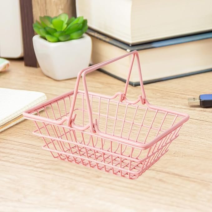 kawaii Metal Storage Basket