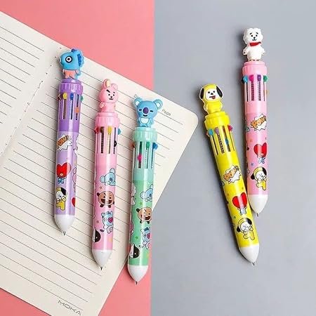 Mascot Bts B21 10 In 1 Pen