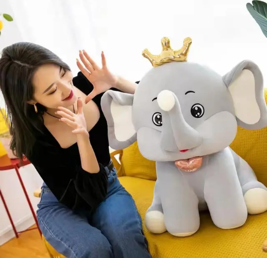 jumbo elephant plushy soft toy