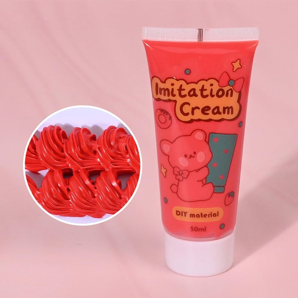 DIY Imitation Cream Glue ( 10 Color Box )