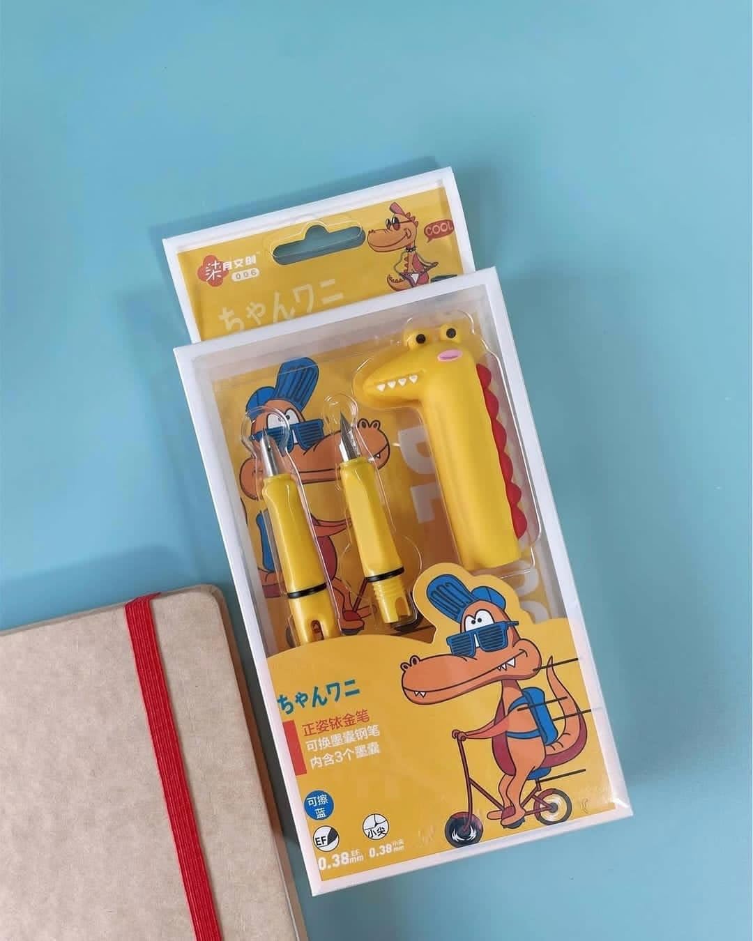 Dino Fountain Ink Pens