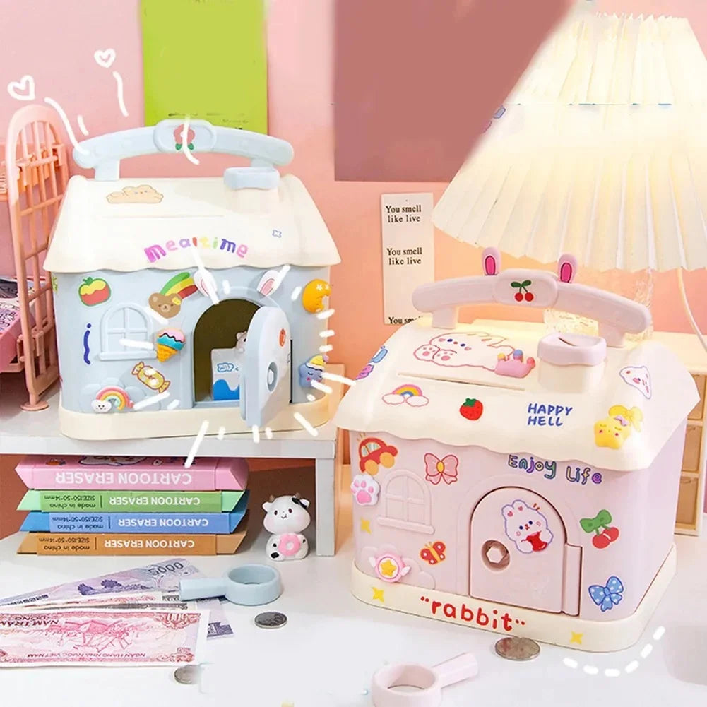 Cute House Piggy Bank