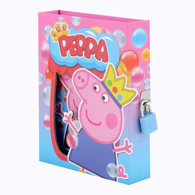 Cartoon Theme Lock Diary