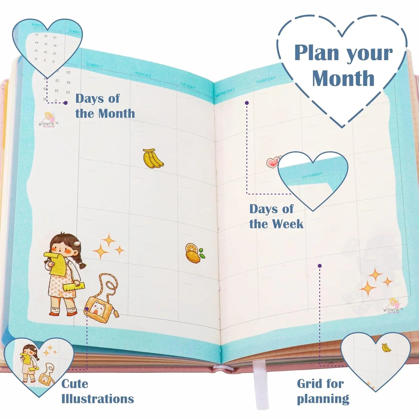 Kawaii Bear Notebook