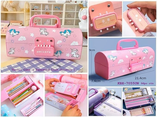 Password Lock Pencil Box