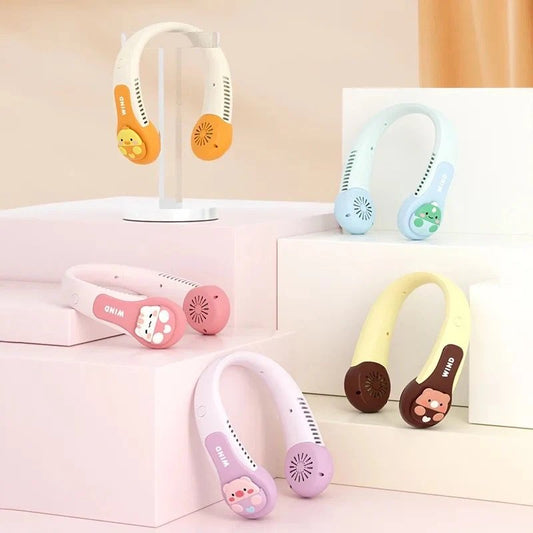 Cute Neck Fan Portable