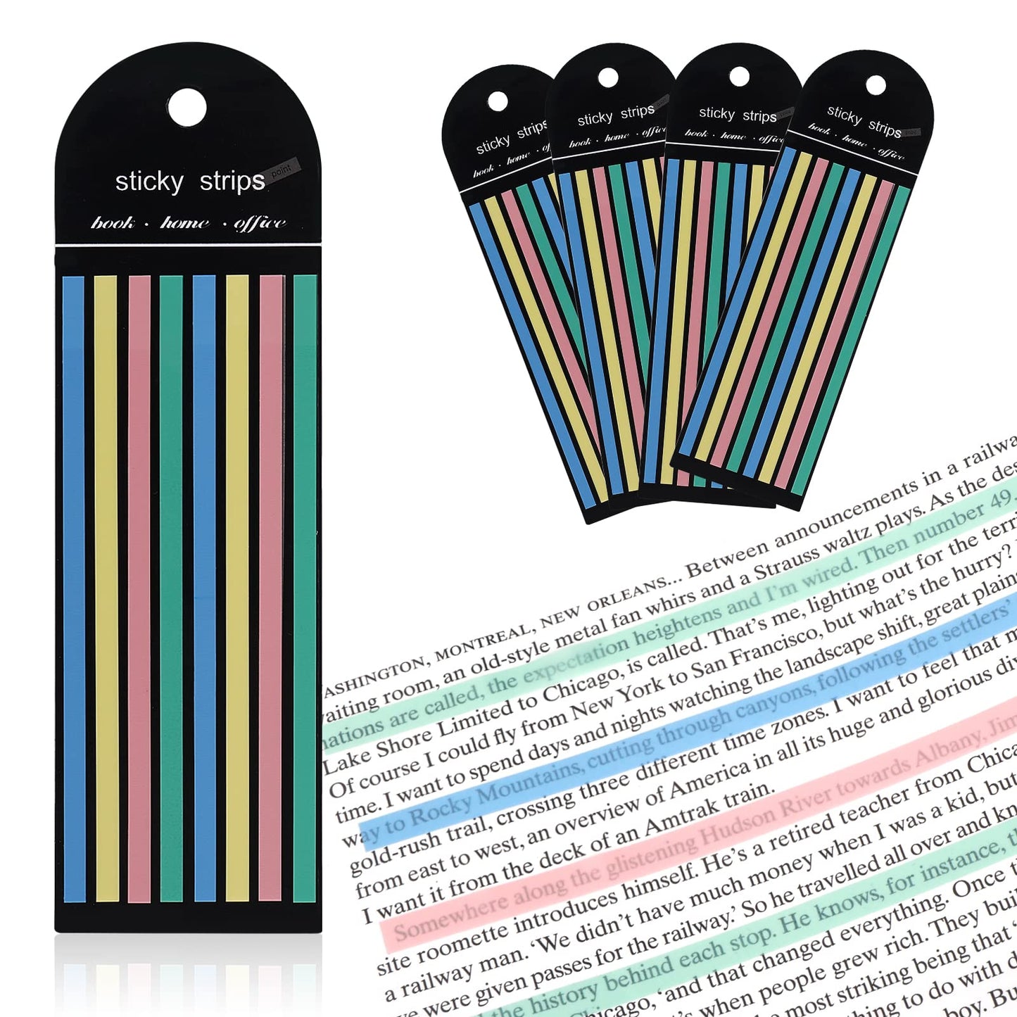 Pastel Sticky Strips / Notes