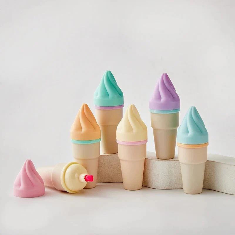 Kawaii Ice Cream Highlighter