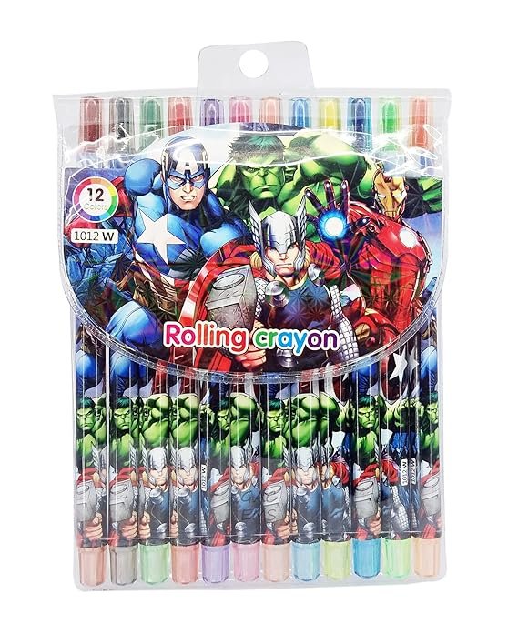Cartoon Themed Rolling Crayon