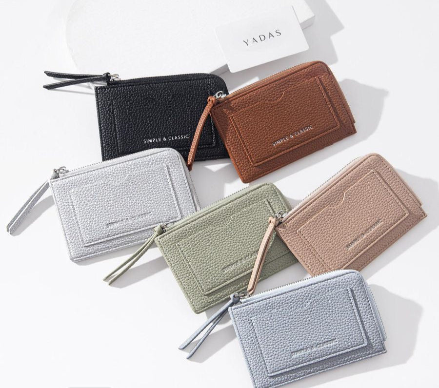 Classic sleek mini korean wallet and card holder