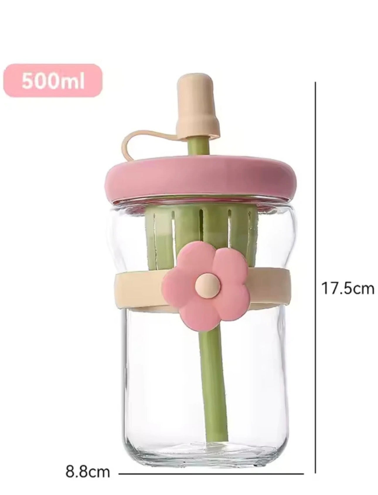 Kawaii Flower Bottle Sipper