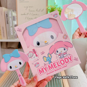 Sanrio Mirrow with Comb