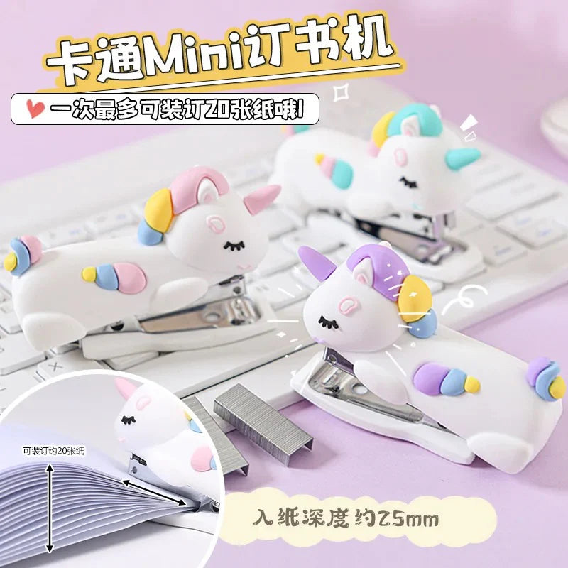 unicorn kawaii stapler