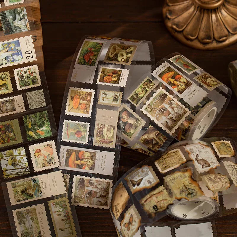 Vintage Sticker Rolls