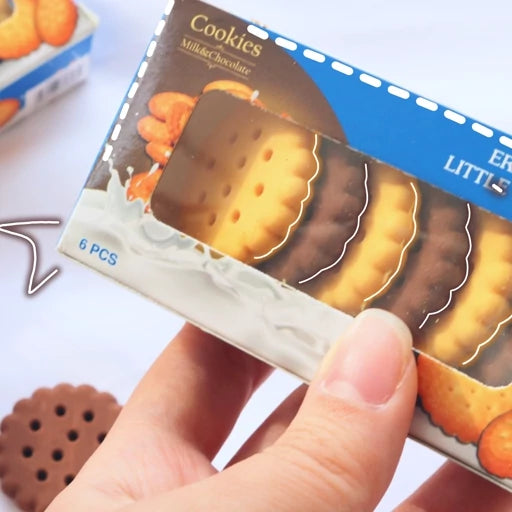 Kawaii Mini Cookie Erasers For Kids And Adult
