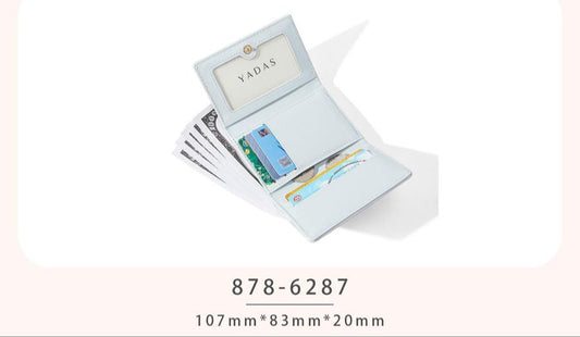 Korean Bow pearl mini wallet