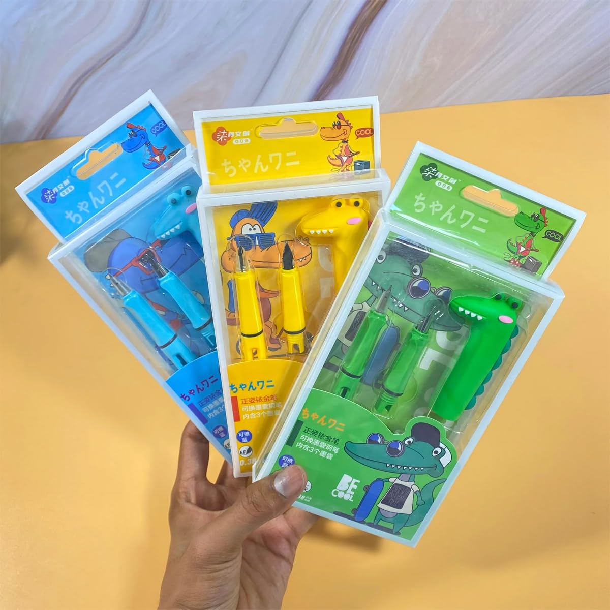 Dino Fountain Ink Pens