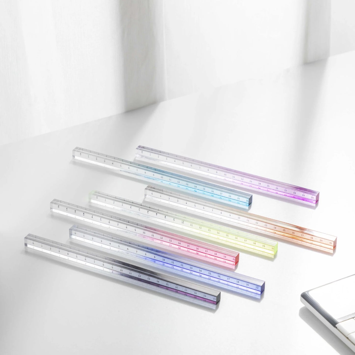 3D Crystal Ruler- 30 CM