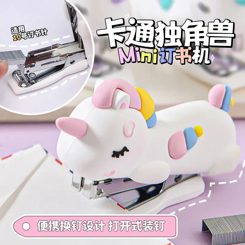 unicorn kawaii stapler