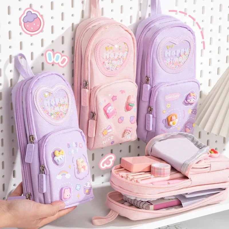 Korean Bag Shaped Pencil Pouch